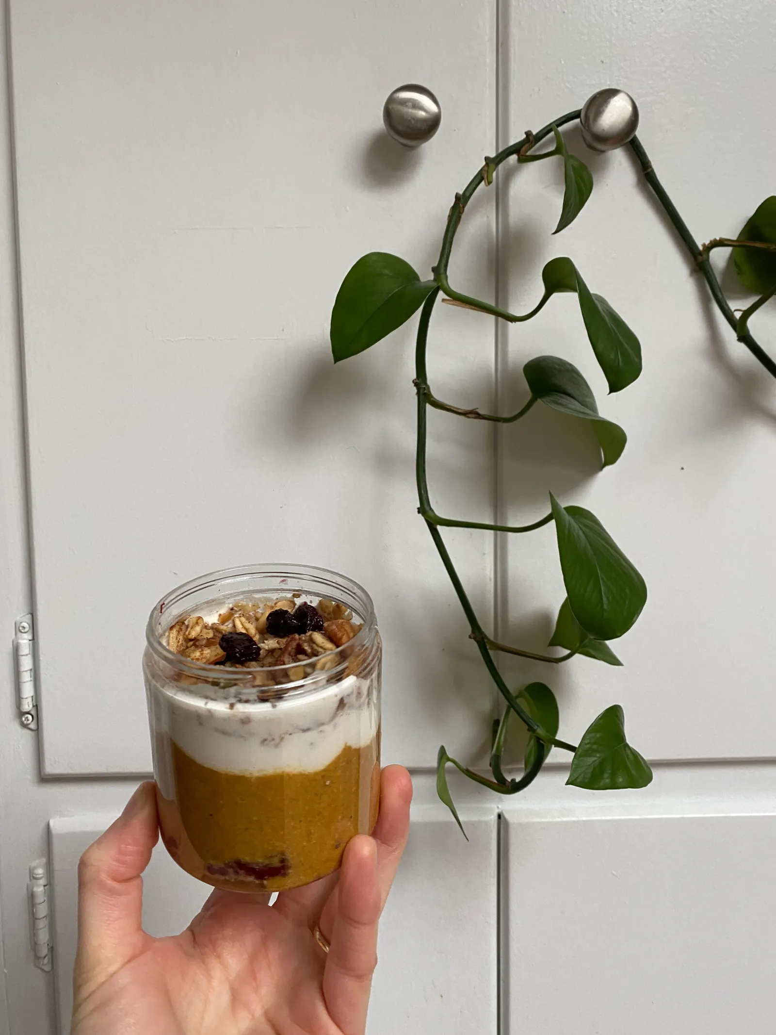 Image may contain Cup Cream Dessert Food Mousse Baby and Person