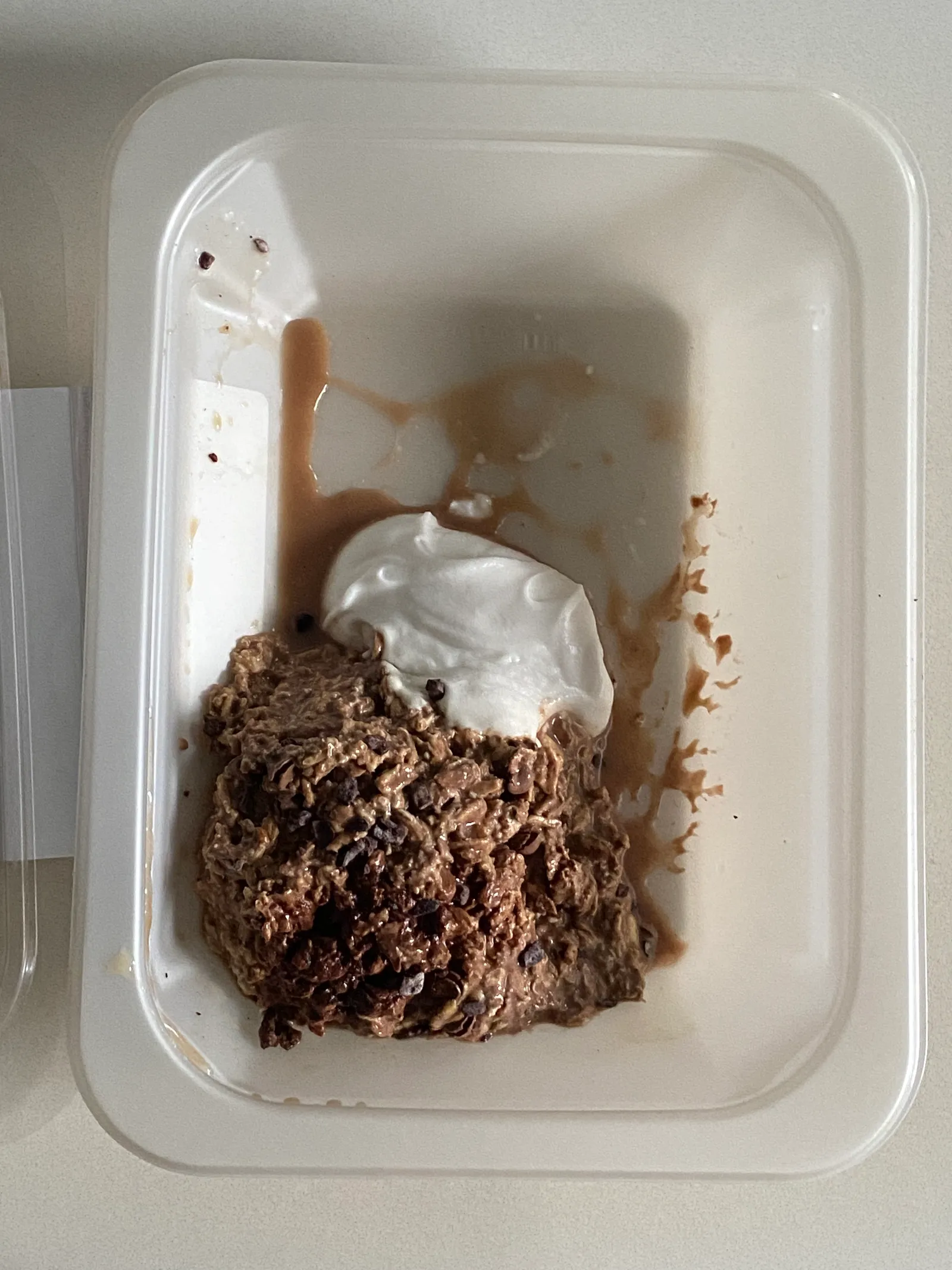 Image may contain Cream Dessert Food Frozen Yogurt Plate and Food Presentation