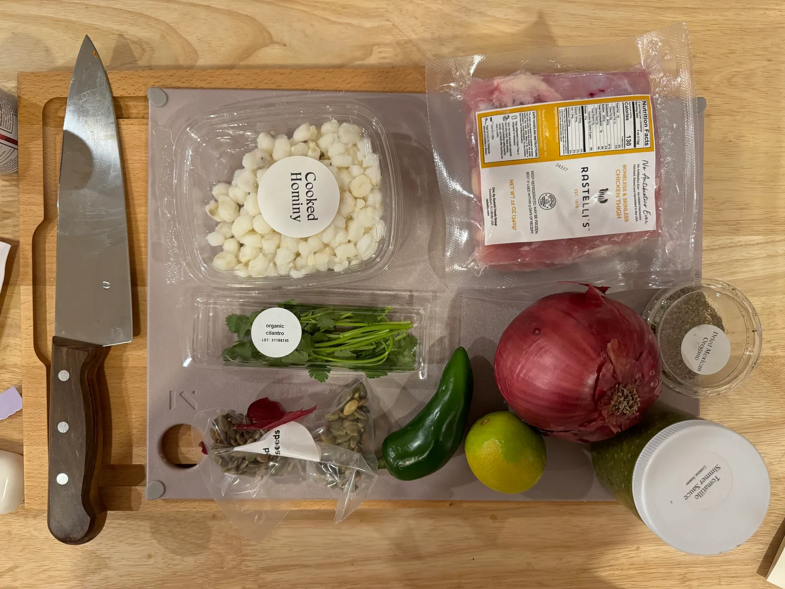 Image may contain Blade Knife Weapon Food and Chopping Board
